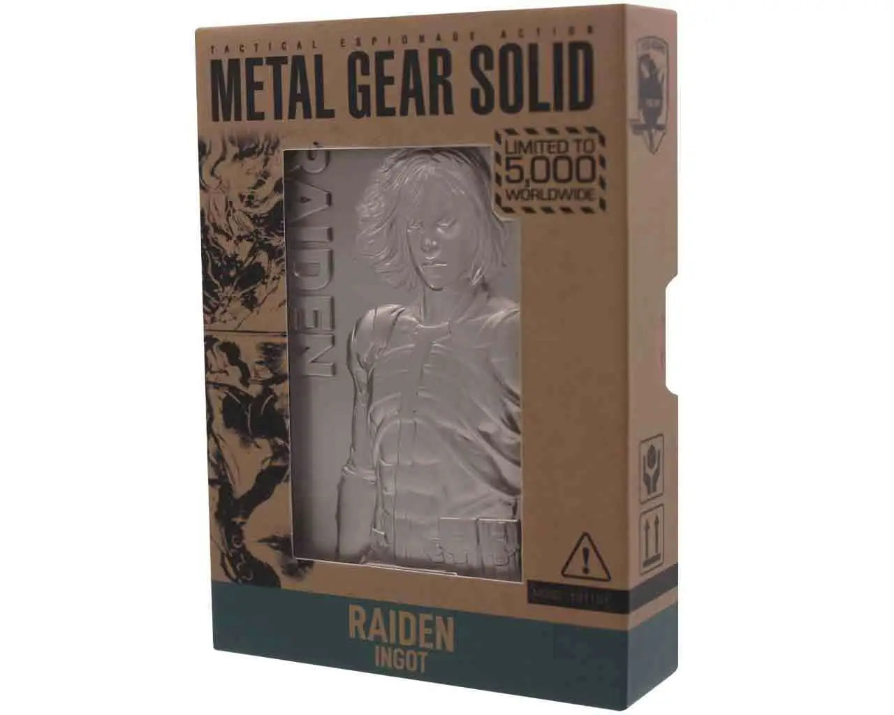 Metal Gear Solid 2 Lingote Raiden Limited Edition