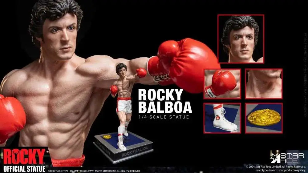 ROCKY BALBOA EPIC FIGHT 1/4 SCALE Estatua