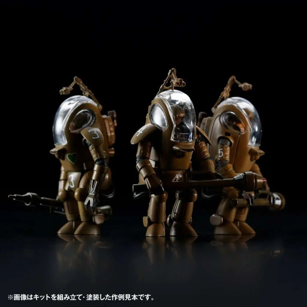 MASCHINEN KRIEGER  P.K.APE P.K.A. 3 PCS SET ARTPLA MODEL KIT