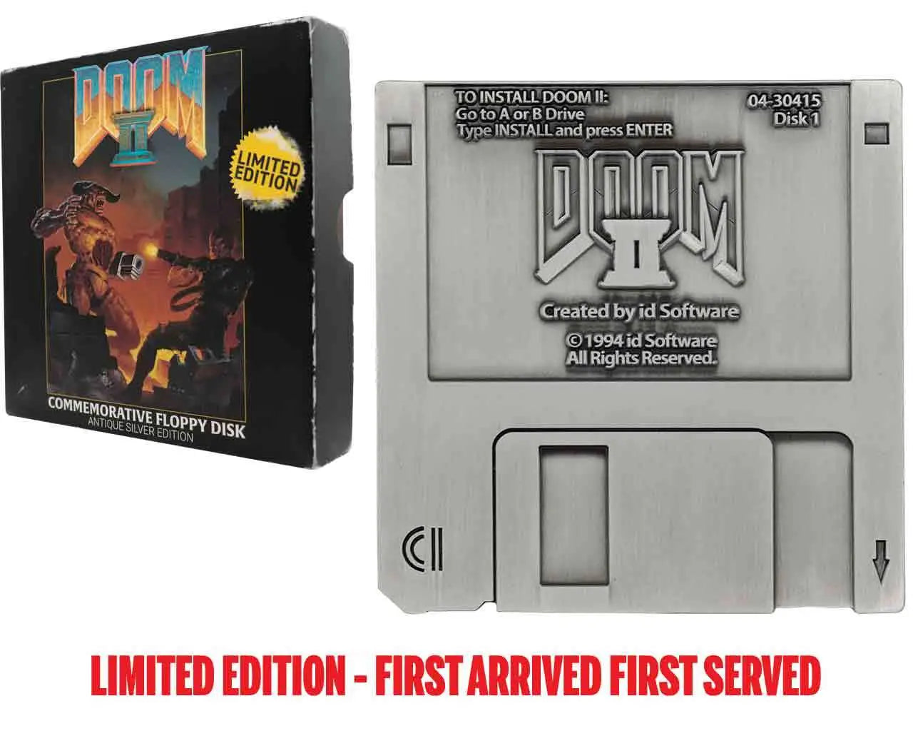 Doom 2 Réplica Arena Floppy Disk Limited Edition