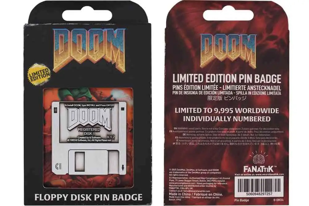 Doom Chapa Floppy Disk Limited Edition