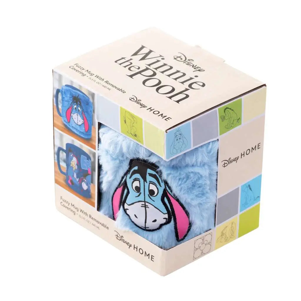 WINNIE THE POOH EEYORE FUZZY Taza