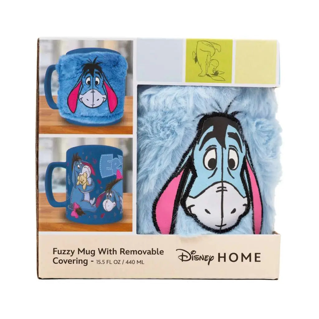WINNIE THE POOH EEYORE FUZZY Taza