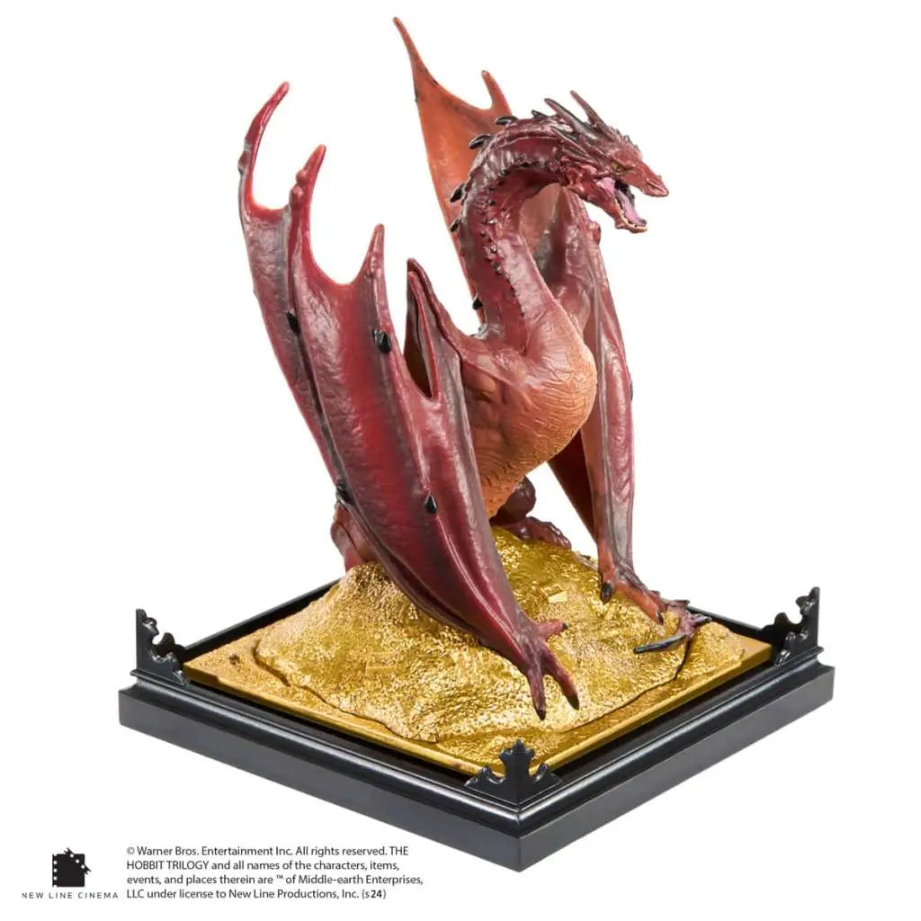 El Senor de los Anillos Figura Diorama Smaug 17cm Noble Collection