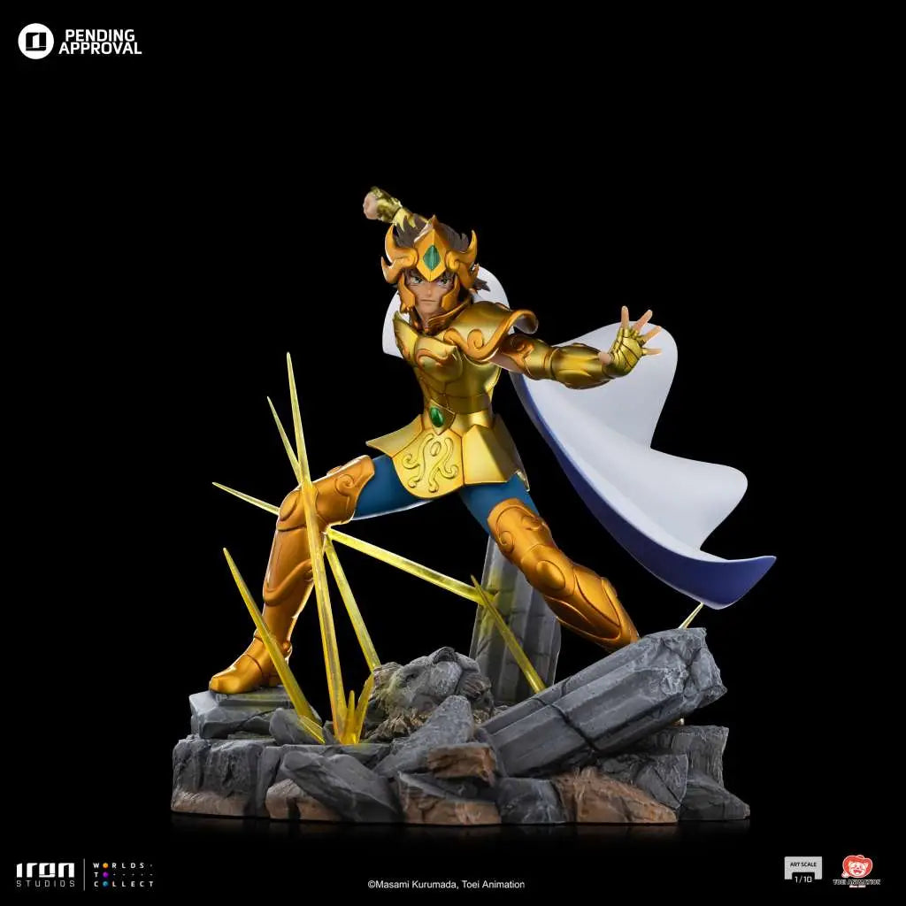 Saint Seiya Estatua 1/10 Art Scale Leo Aiolia 24 cm