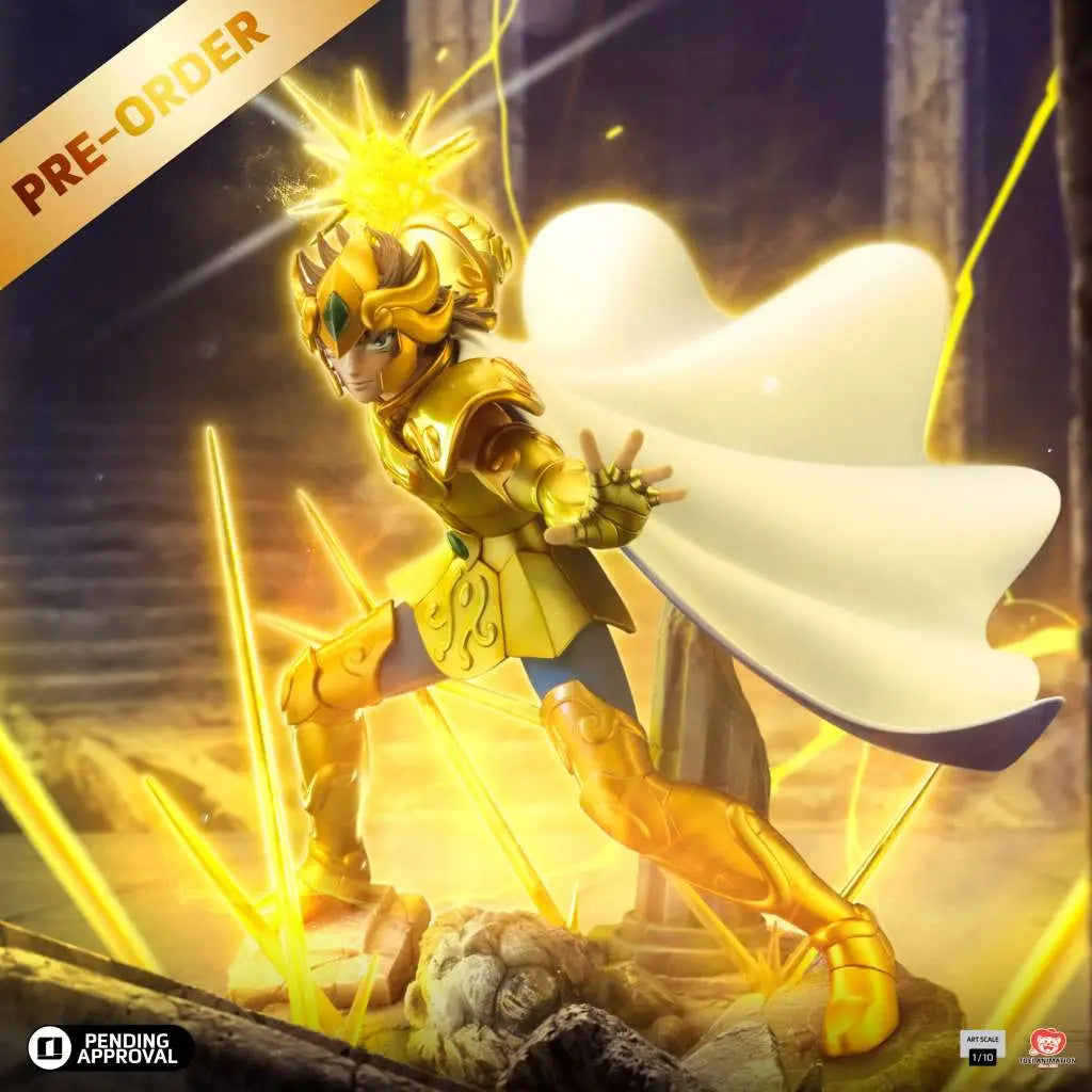 Saint Seiya Estatua 1/10 Art Scale Leo Aiolia 24 cm