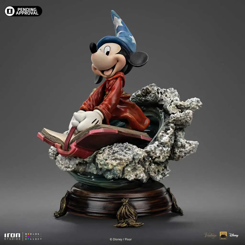 Disney Classics Estatua 1/10 Deluxe Art Scale Vintage Collection Sorcerer Mickey 28 cm