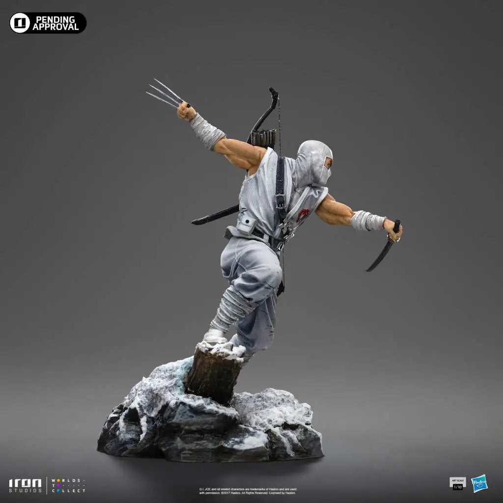 GI Joe Estatua 1/10 Art Scale Storm Shadow 23 cm