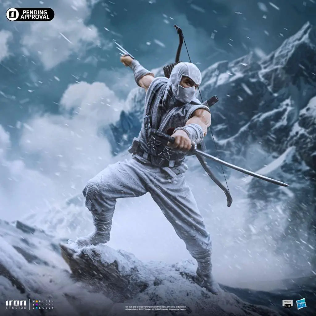 GI Joe Estatua 1/10 Art Scale Storm Shadow 23 cm