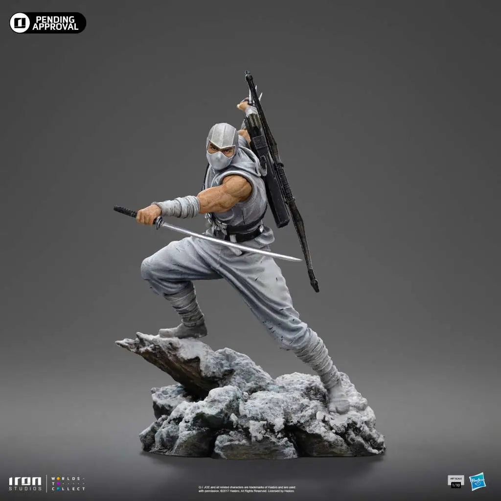 GI Joe Estatua 1/10 Art Scale Storm Shadow 23 cm