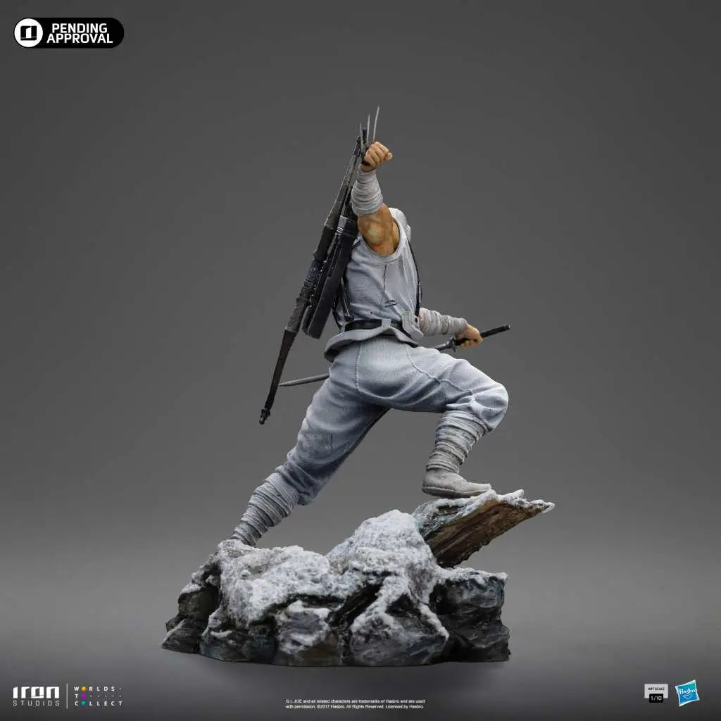 GI Joe Estatua 1/10 Art Scale Storm Shadow 23 cm