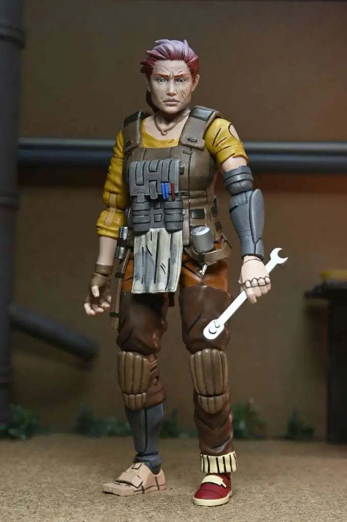 Tortugas Ninja (The Last Ronin The Lost Years) Figura Synja Grammy April with Baby Yi & Moja 18 cm