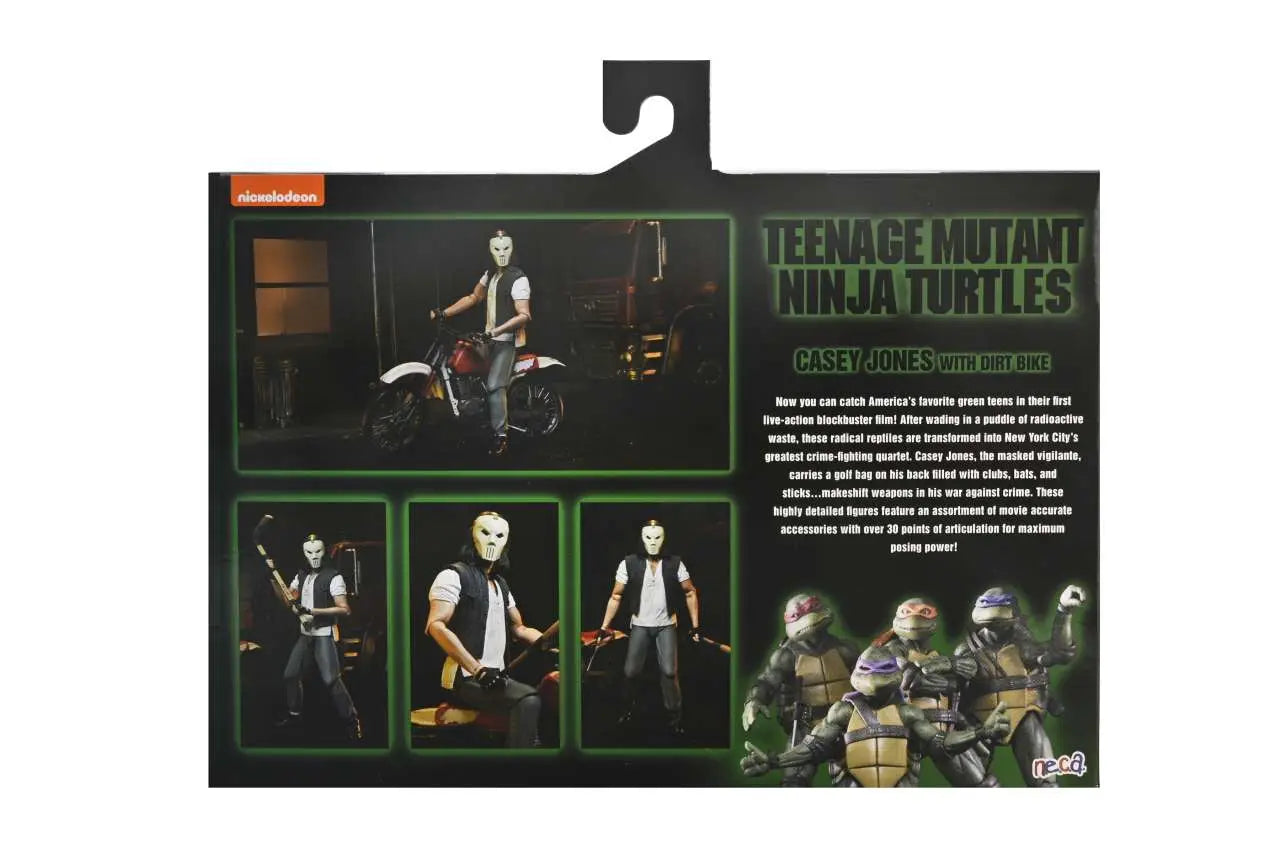 Tortugas Ninja (1990 Movie) Figura Deluxe Movie Realization Casey Jones 18 cm