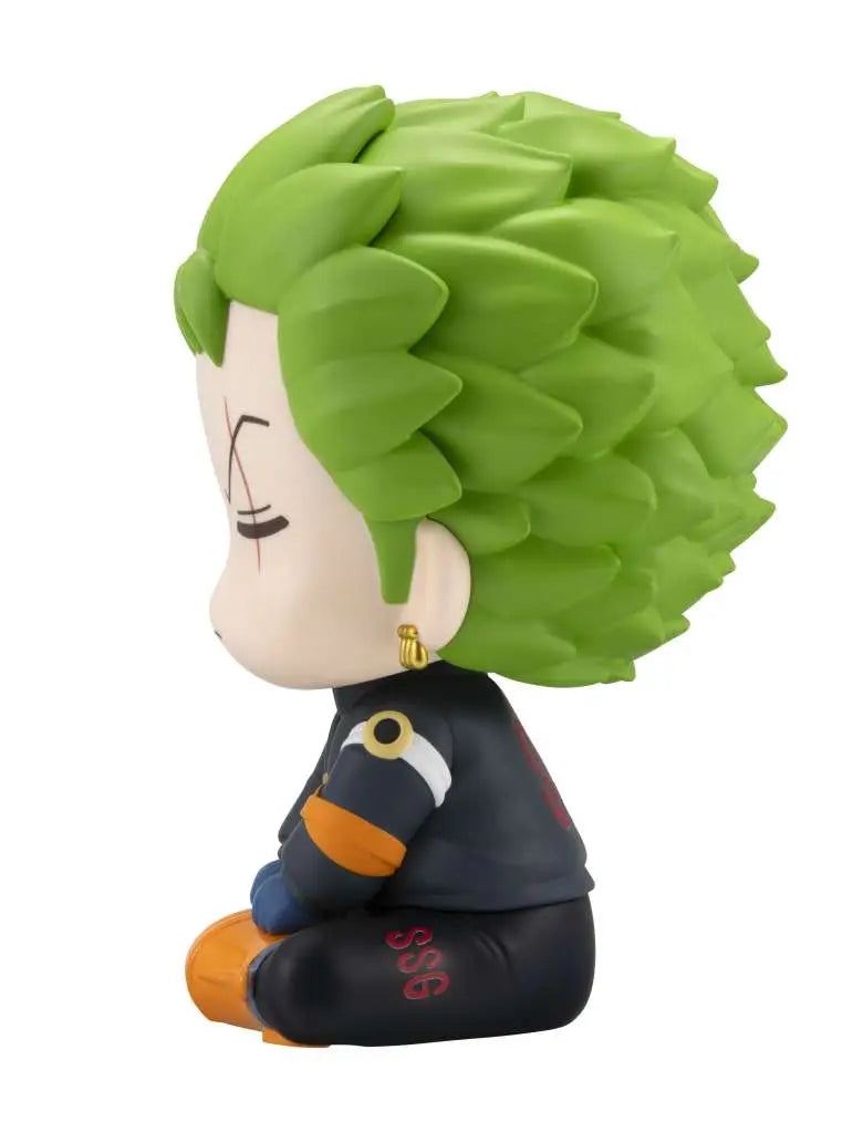 One Piece Estatua PVC Look Up Roronoa Zoro Future Island Egghead Ver. 11 cm