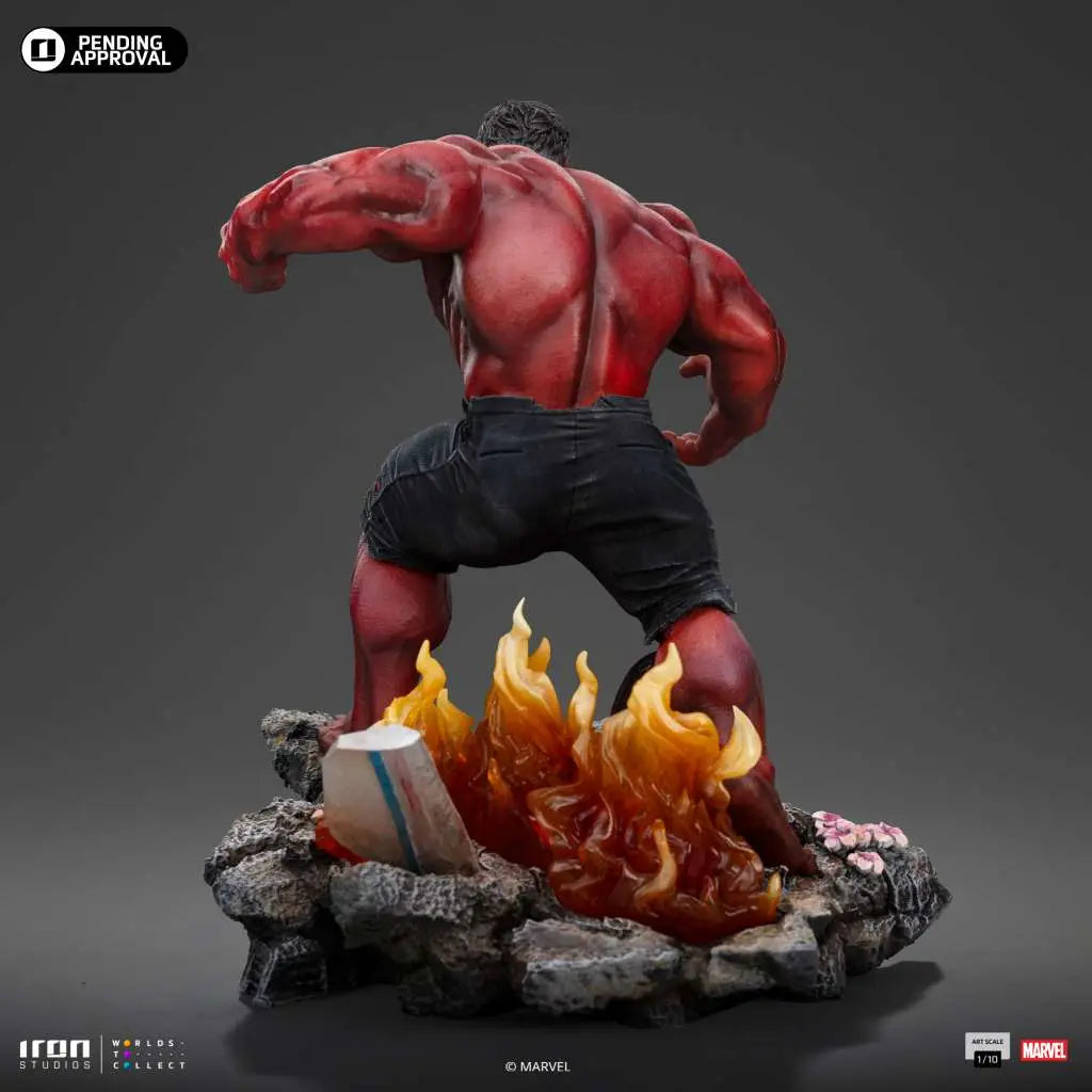 CAPTAIN AMERICA BRAVE NEW WORLD RED HULK 1/10 Estatua