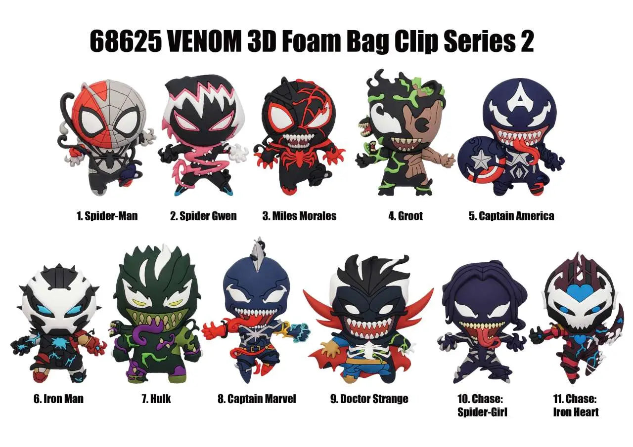 Venom Colgantes PVC 3D Series 2 Expositor (24)