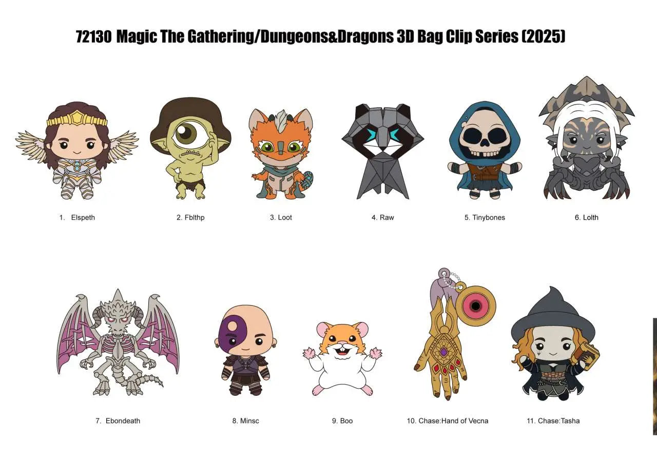 Magic the Gathering Colgantes PVC 3D Expositor Series 1 (24)