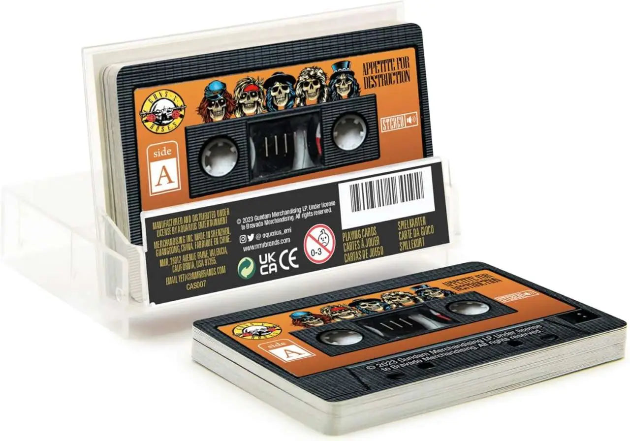 Guns N' Roses Baraja Cassette (PDQ)