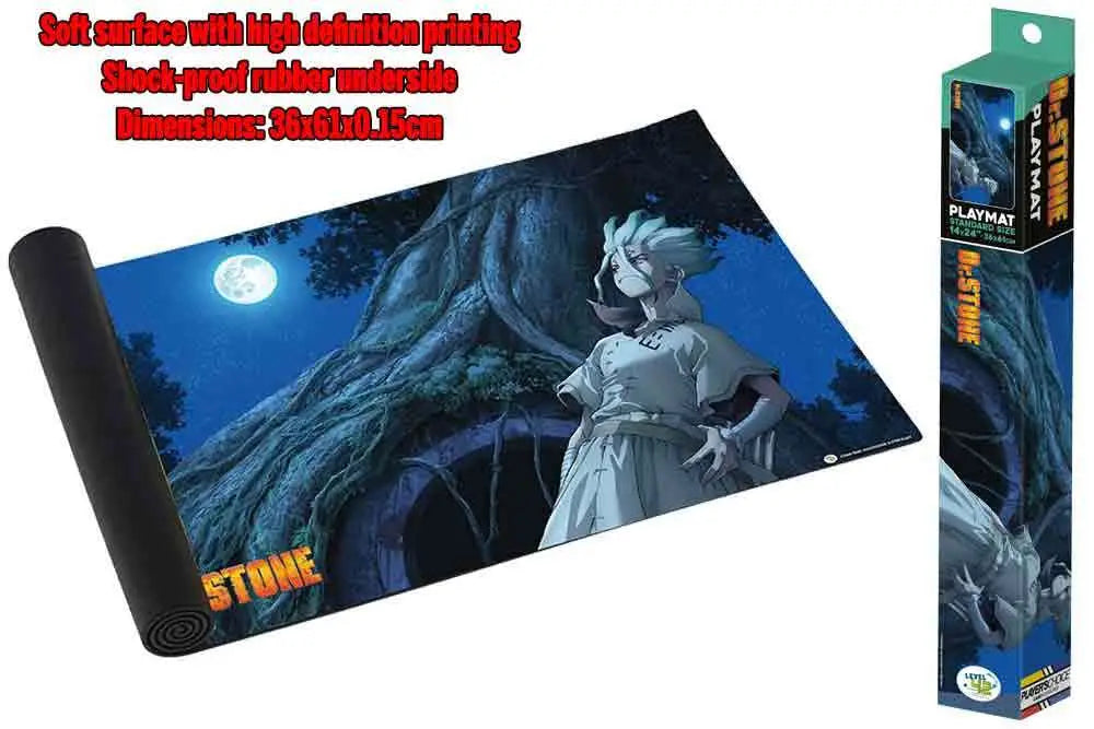 DR STONE PLAYMAT FULL MOON Frikytopia