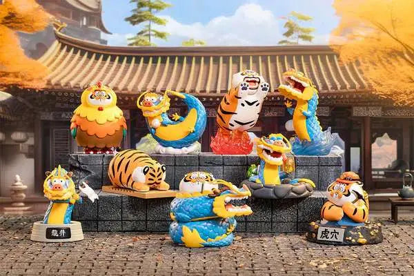 ALEXANDER THE FAT TIGER LONG TENG HU YE BLIND Caja DISPLAY (8)