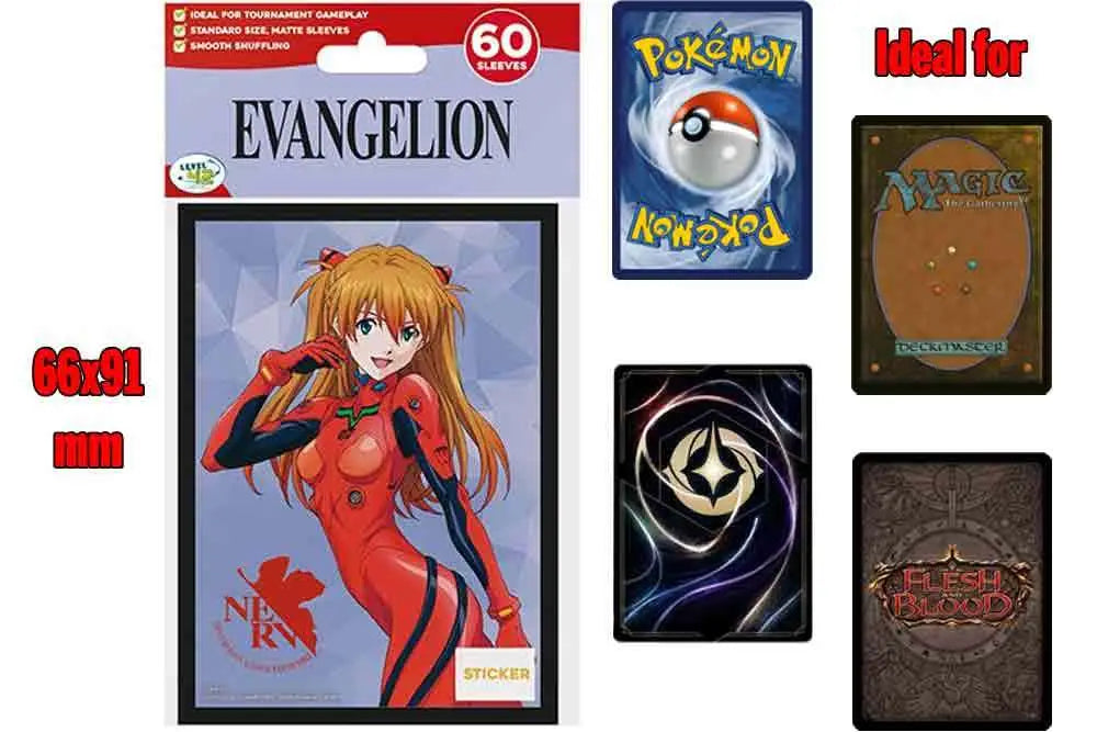 NEON GENESIS EVANGELION PROTECTIVE SLEEVES ASUKA Frikytopia