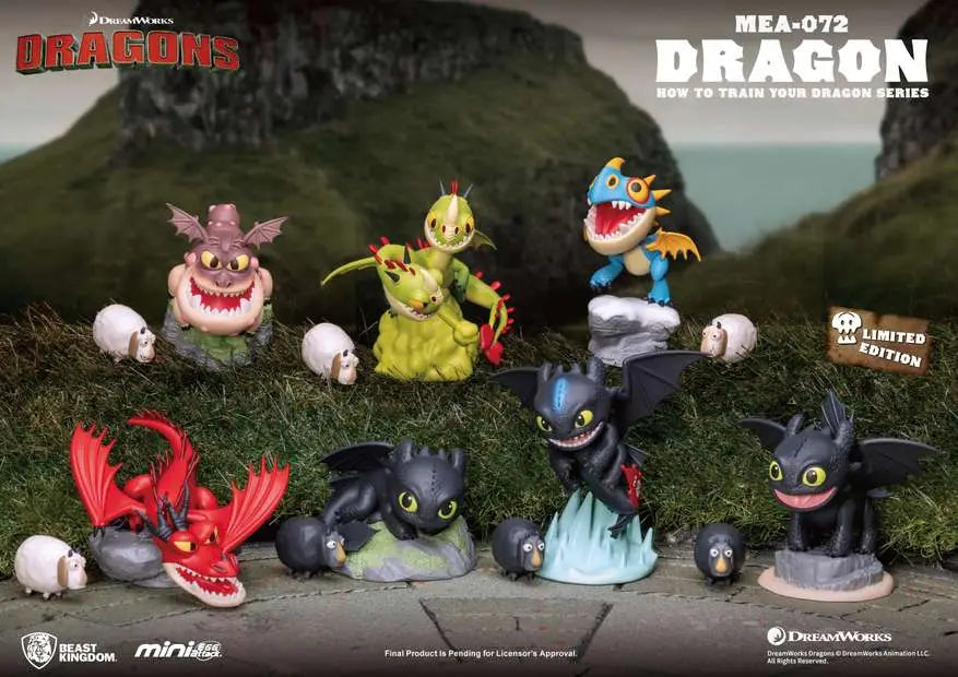 MINI EGG ATTACK HOW TO TRAIN YOUR DRAGON BLIND Caja DISPLAY (6)