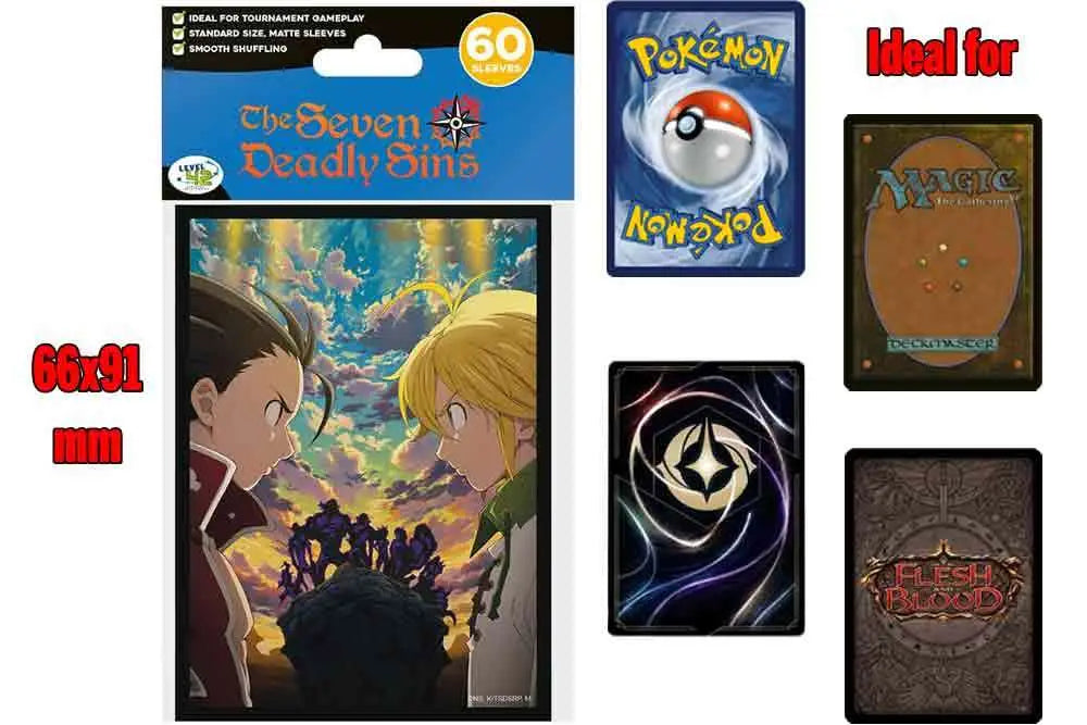 SEVEN DEADLY SINS PROTECTIVE SLEEVES CONFRONTATION Frikytopia