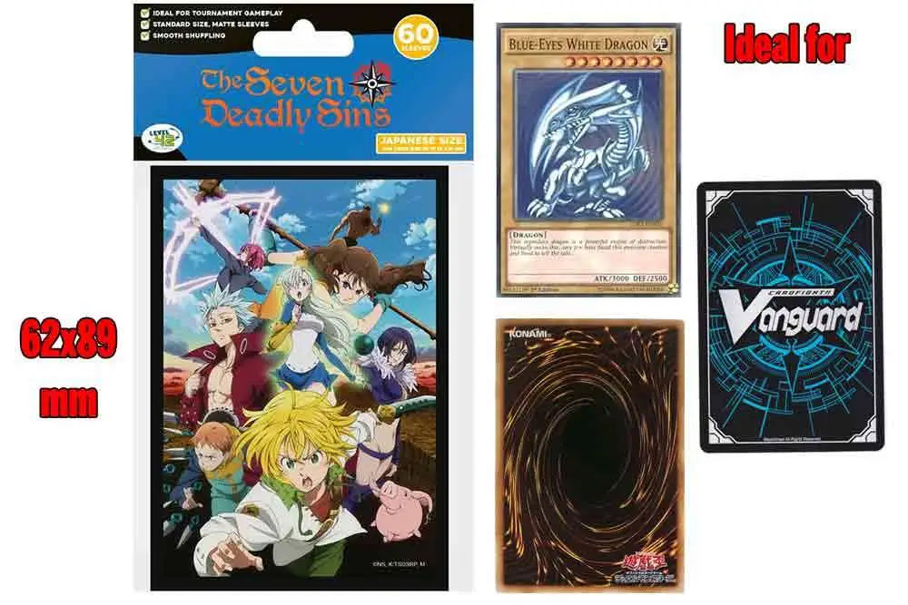 SEVEN DEADLY SINS PROTECTIVE SLEEVES BATTLE TEAM Frikytopia
