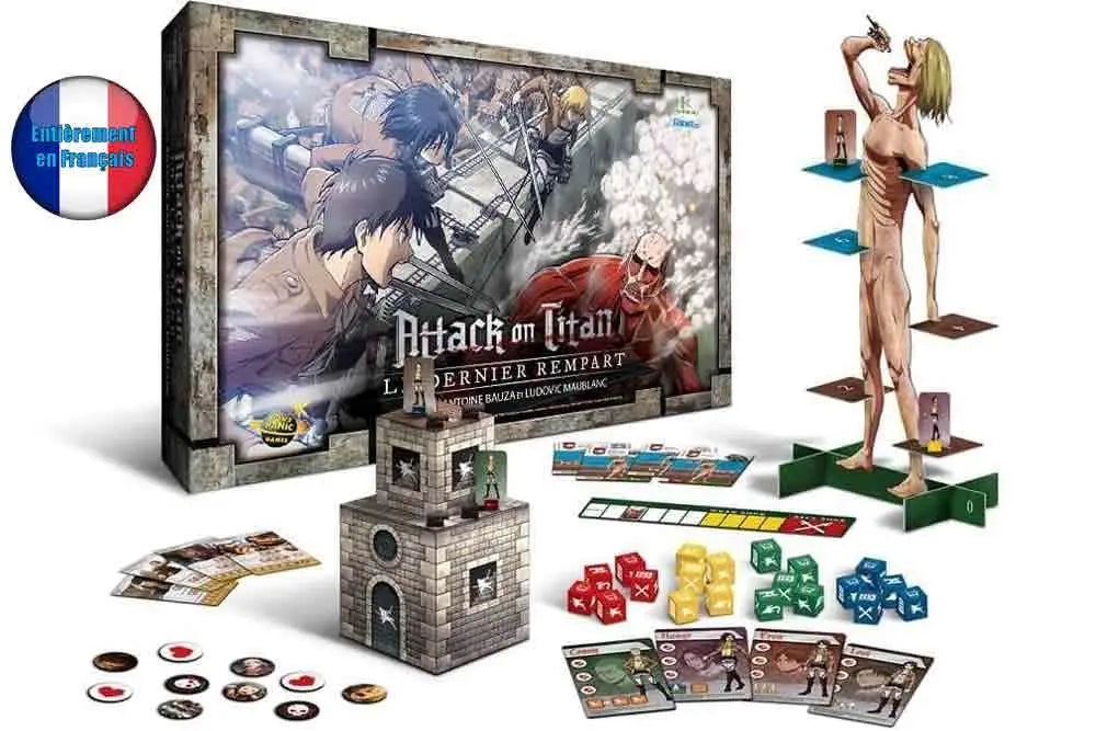 ATTACK ON TITAN LE DERNIER REMPART - FRENCH EDITION Frikytopia