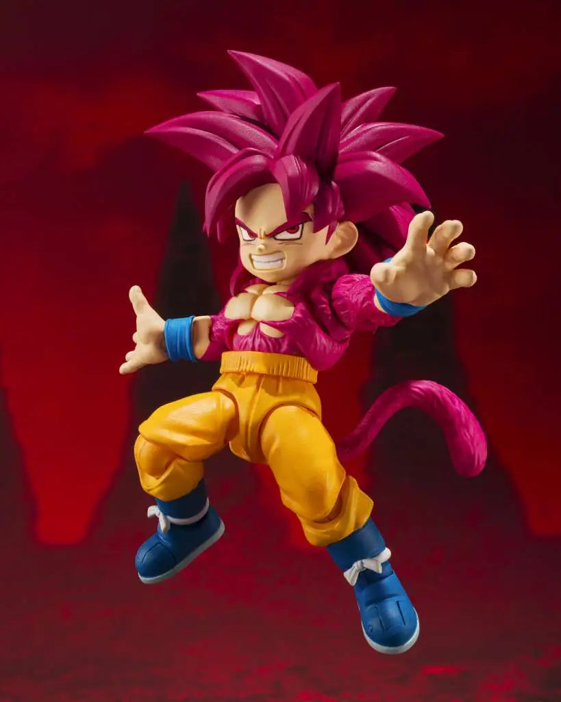 DRAGON BALL DAIMA SON GOKU MINI SUPER SAIYAN 4 SHF