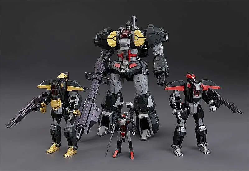 Dancouga - Super Beast Machine God Maqueta Hagane Works Diecast / PVC Figura Dancouga 30 cm