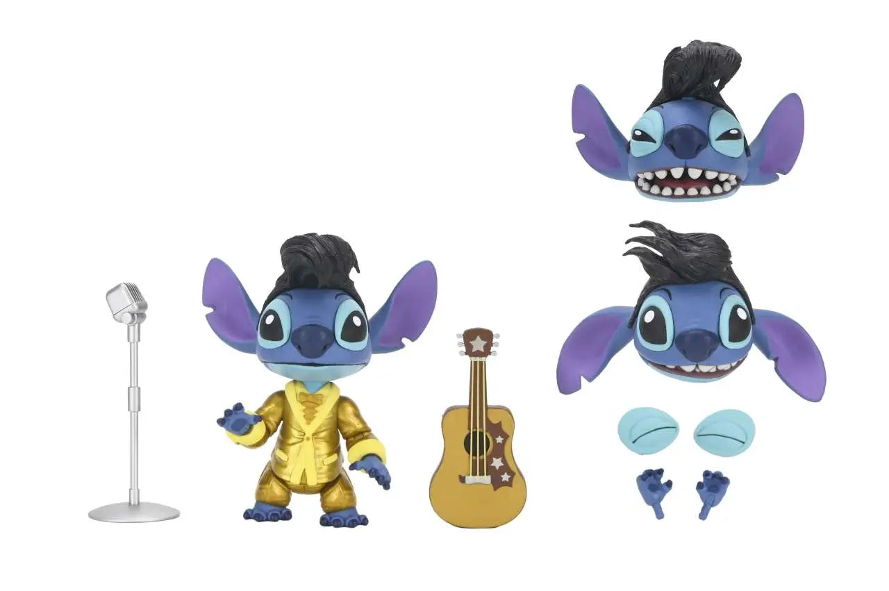 Lilo & Stitch Figura Ultimate Gold Suit Elvis Stitch 18 cm