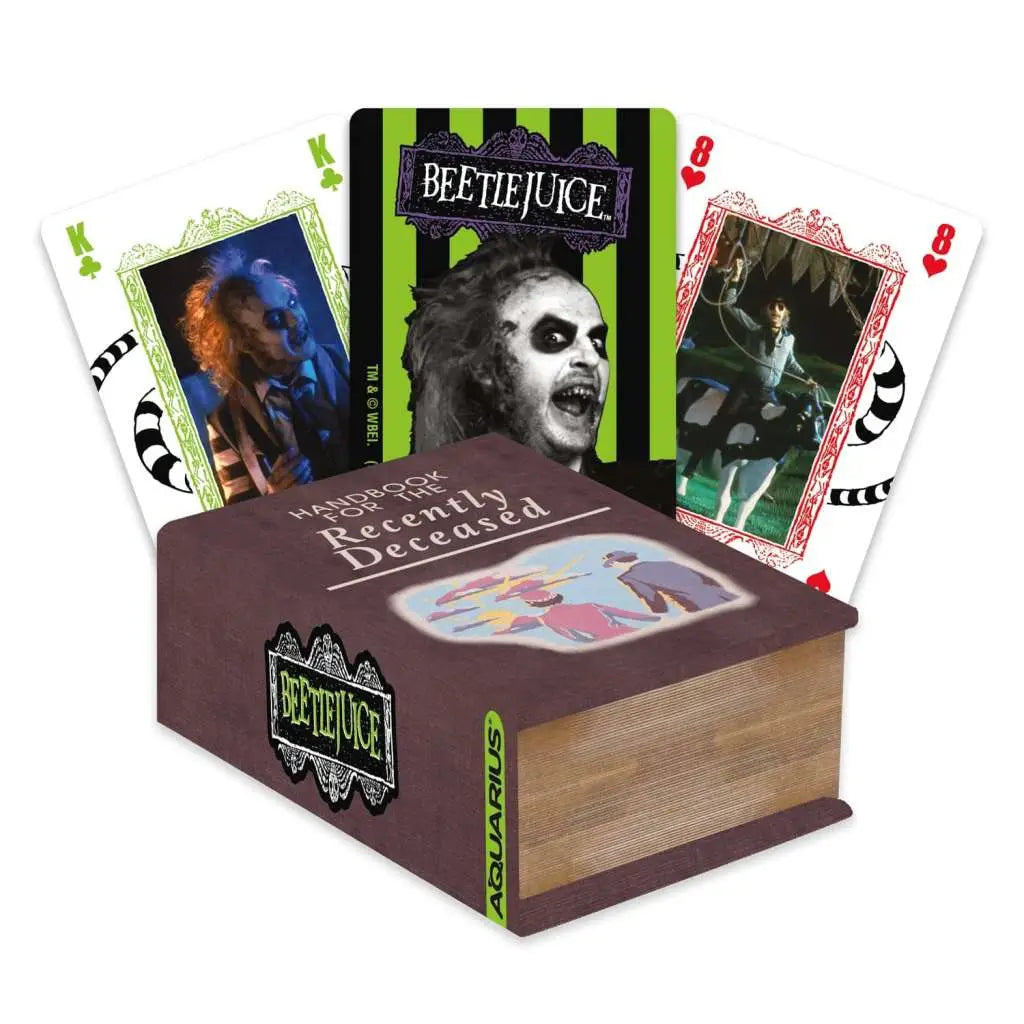 BEETLEJUICE PREMIUM PLAYING Cartas Frikytopia