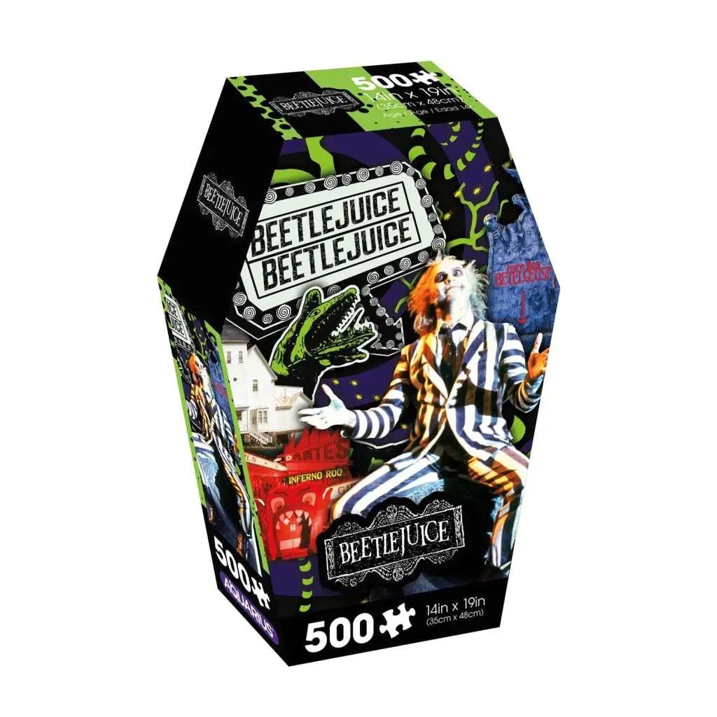 BEETLEJUICE COFFIN Caja 500 PIECE JIGSAW Puzle