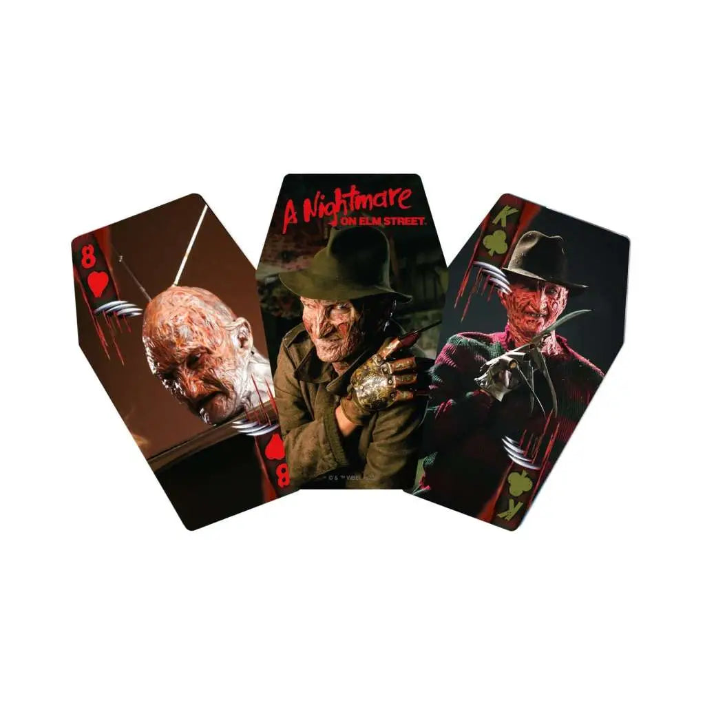 A NIGHTMARE ON ELM ST COFFIN BOX PREMIUM PLAYING CARDS Frikytopia