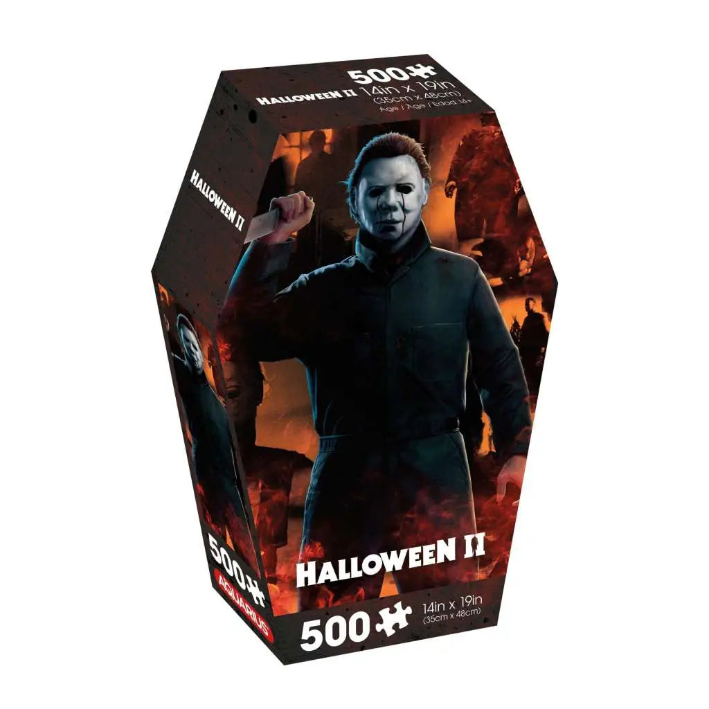 HALLOWEEN II COFFIN BOX 500 PIECE JIGSAW PUZZLE Frikytopia