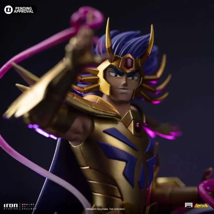 Saint Seiya Estatua 1/10 Art Scale Cancer Deathmask 23 cm