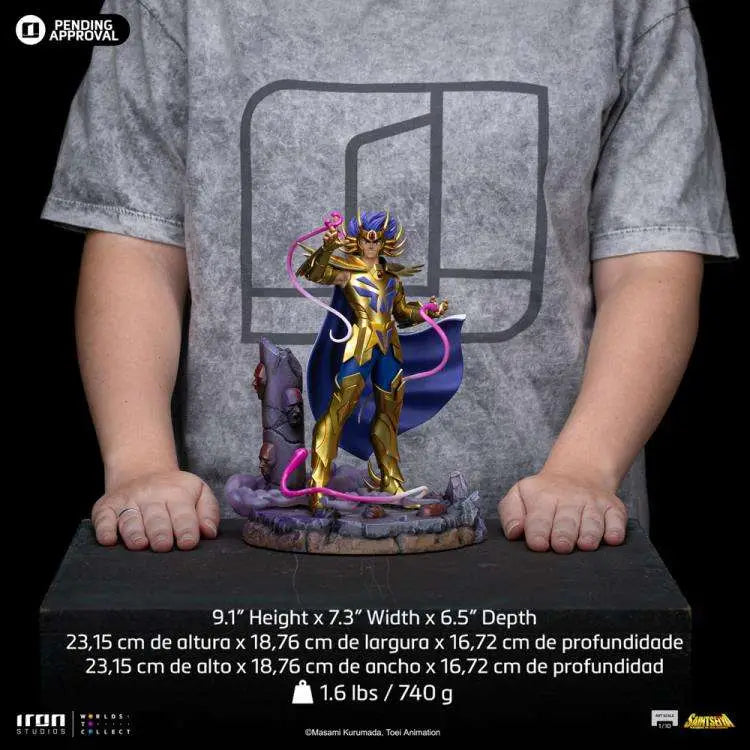Saint Seiya Estatua 1/10 Art Scale Cancer Deathmask 23 cm