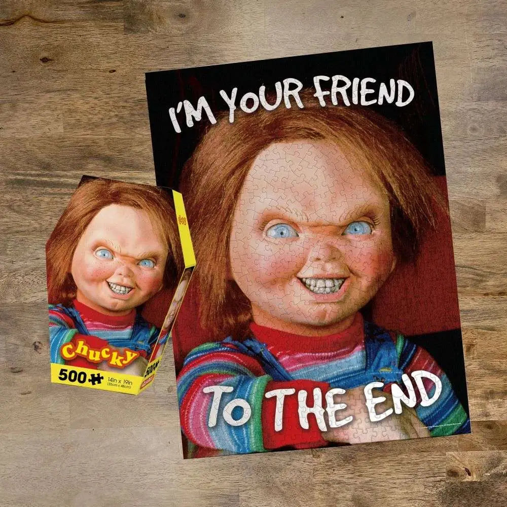 CHUCKY COFFIN Caja 500 PIECE JIGSAW Puzle