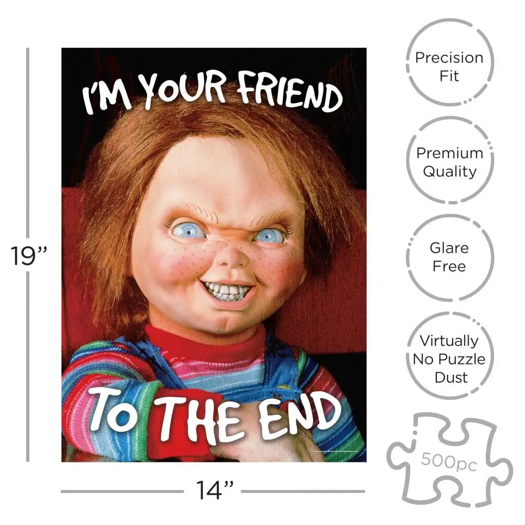 CHUCKY COFFIN Caja 500 PIECE JIGSAW Puzle
