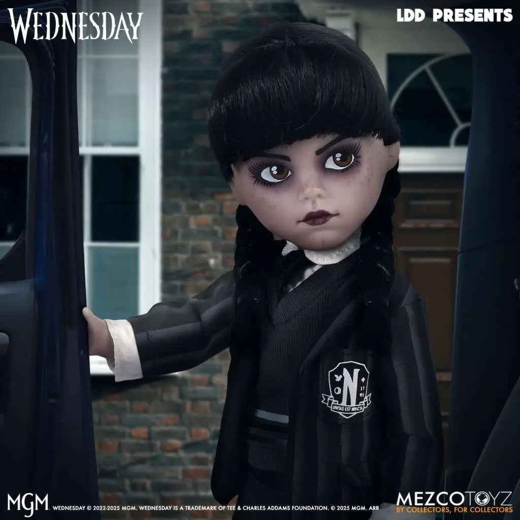 Wednesday LDD Presents Muñeco Wednesday Nevermore Academy Uniform 25 cm