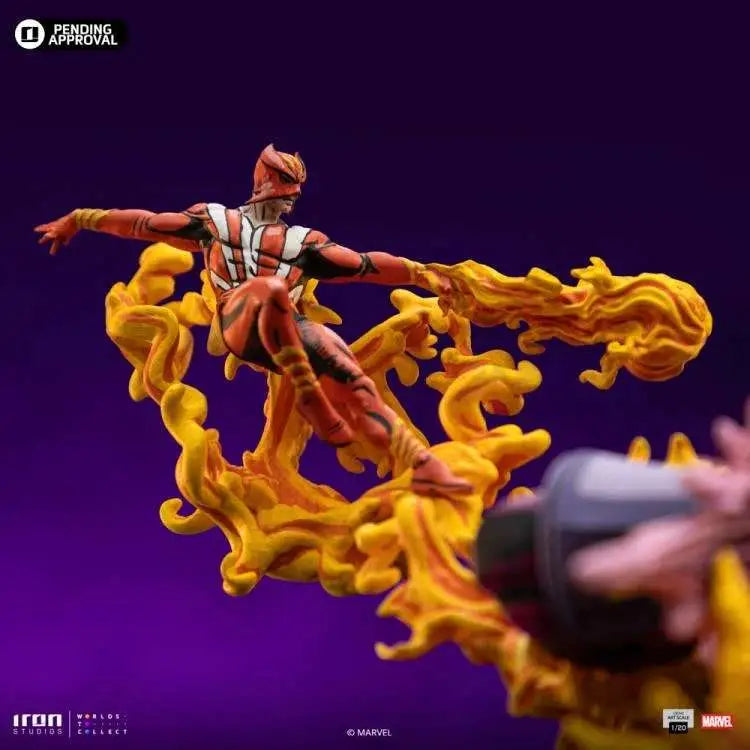 X-MEN DANGER ROOOM DIORAMA B COMIC DEMI ART 1/20 Estatua