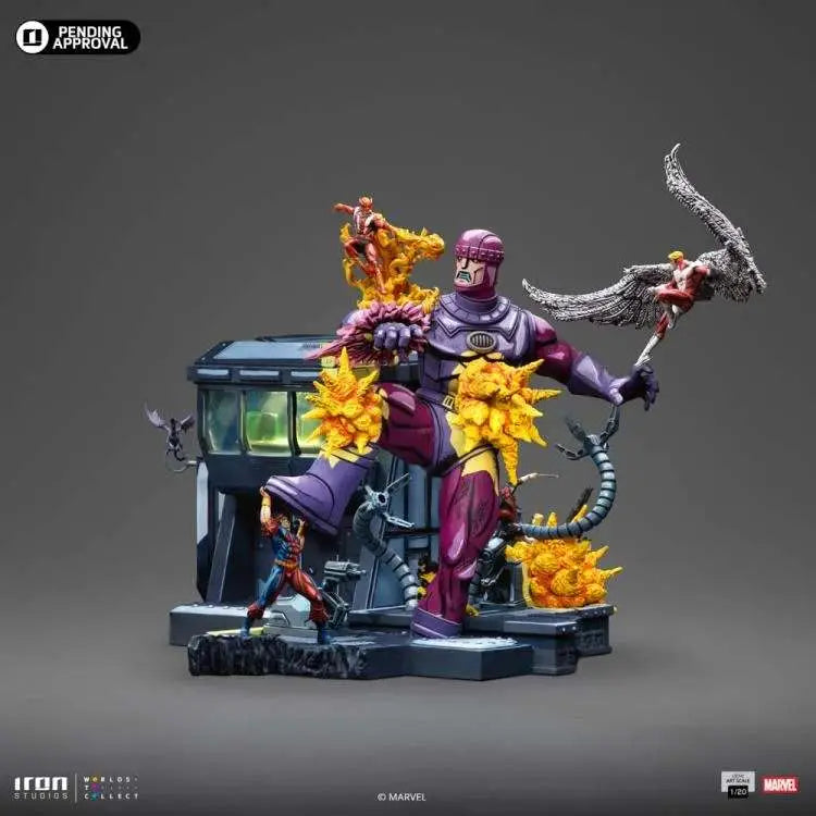 X-MEN DANGER ROOOM DIORAMA B COMIC DEMI ART 1/20 Estatua