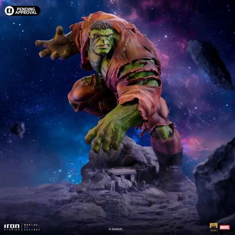 Marvel Estatua 1/10 BDS Art Scale Infinity Gauntlet Hulk Deluxe Diorama 32 cm