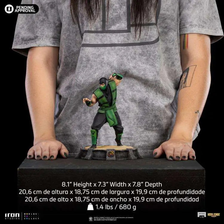 Mortal Kombat Estatua 1/10 Art Scale Reptile 20 cm