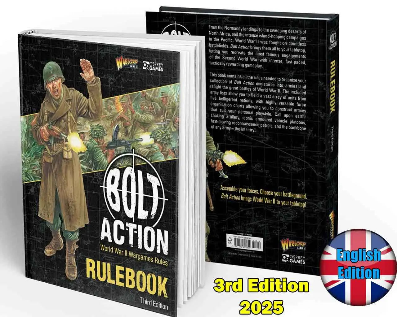 BOLT ACTION 3RD EDITION RULEBOOK ENGLISH Frikytopia