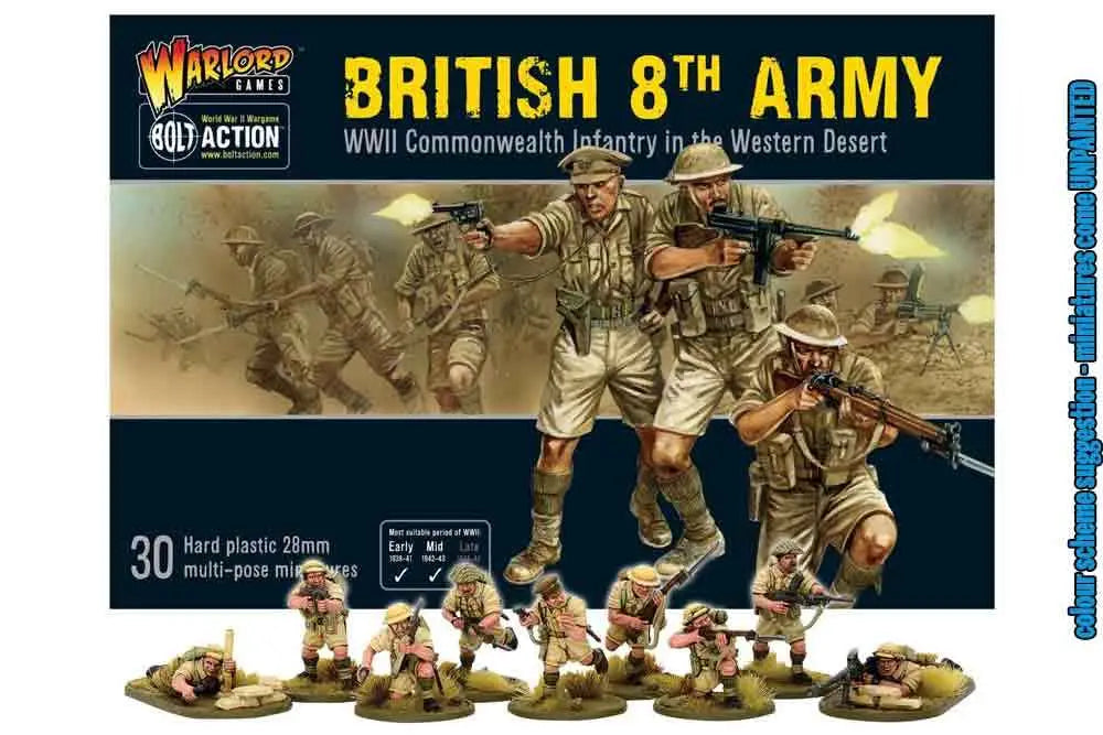 BOLT ACTION - BRITISH 8TH ARMY INFANTRY Frikytopia