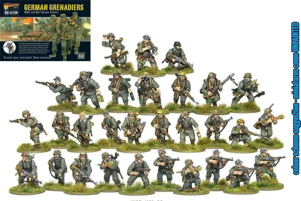 BOLT ACTION - GERMAN GRENADIERS Frikytopia