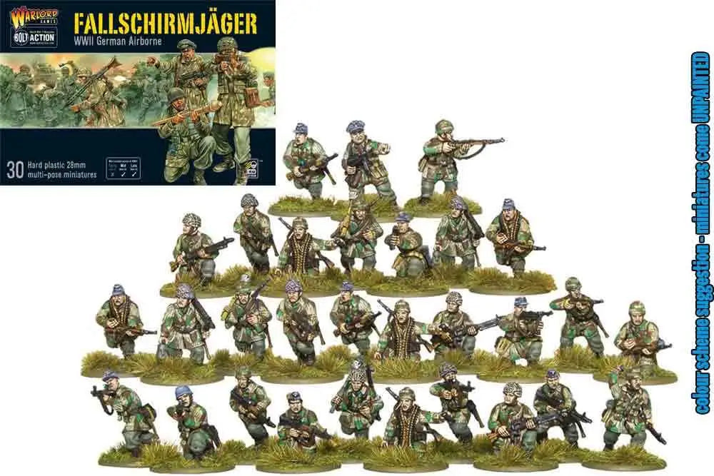 BOLT ACTION - GERMAN FALLSCHIRMJAGER Frikytopia