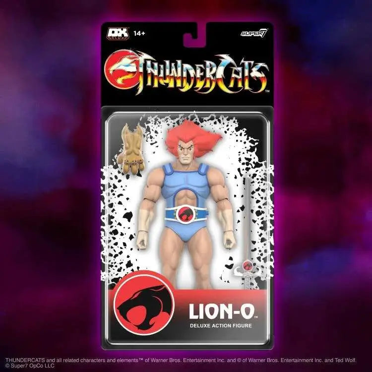 THUNDERCATS DELUXE WAVE 01  LION-O ACTION Figura